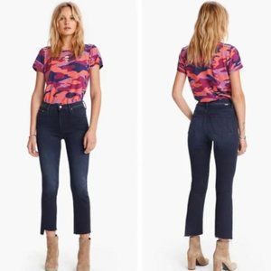 MOTHER Insider Crop Step Fray Jeans Sz 25